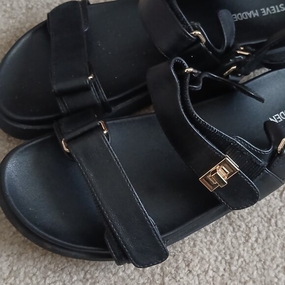 Steve Madden Mona Multi Strap Sandals - Picture 2 of 5